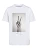Mister Tee Mister Tee Herren Kids Peace Sign Tee in white