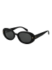 Polaroid Damen Sonnenbrillen Oval Schwarz