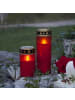 STAR Trading LED Grabkerze Serene in Rot