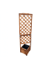 relaxdays Pflanzkasten-Rankgitter in Geflammt - (B)55 x (H)180 x (T)51 cm