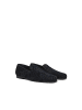 Etro Blau Leder Slip-On Loafer