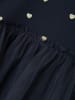 name it Kleid Regular Fit Tüll-Detail Langarm knielang in Blau