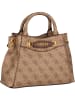 Guess Handtasche Emera Logo BA 16760 in Latte Logo