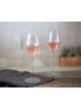 RIEDEL Glas 2er Set Rosé Weingläser Veloce 347 ml in transparent