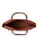 The Chesterfield Brand Ferrera Shopper Tasche Leder 38 cm Laptopfach in cognac