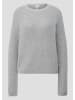 QS Strickpullover in 9400_grau meliert