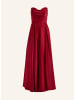 LAONA Kleid Satin Seduction Dress in Burgundy