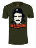 Logoshirt T-Shirt Magnum in dunkelgrün