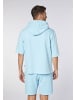 Chiemsee Kurzarm-Hoodie in Blau