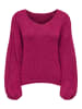Strickpullover in Very Berry