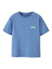name it T-Shirt Nkmfandel Bio-Baumwolle in palace blue