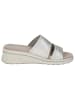 Caprice Pantolette in PLATIN METAL.