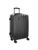 Bugatti Lima 2.0 4-Rollen Trolley 66 cm mit Doppelrollen schwarz