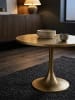 KADIMA DESIGN Couchtisch Metall 60x60x46,5 cm Sofatisch Aluminium, Design