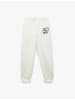 KOTON SWEAT BOTTOMS in Ekru
