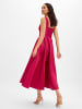 Marie Lund Kleid in bordeaux - 0003
