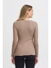 Fransa FRHIZAMOND TEE 25 slim fit in Walnut