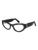 GCDS Unisex Optische Fassungen Oval Grau