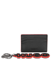 HUGO GB Geschenkset - Kreditkartenetui & Schlüsselanhänger (black) in schwarz