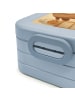 Mr. & Mrs. Panda Bento Box Hund Keks Design ohne Spruch in Blau Pastell