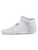 Under Armour Kinder Socken "Ua Yth Essential No Show 6Pk" in Pink