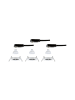 paulmann LED Einbauleuchte Nova GU10 Flat starr IP44 3x4,9W 3x550lm 230V  4000K Weiß mat