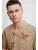 BLEND Kurzarmhemd BHShirt in Beige