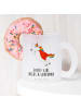Mr. & Mrs. Panda Tee Tasse Einhorn Super mit Spruch in Transparent