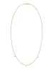 Elli Halskette 925 Sterling Silber Dreieck, Geo in Gold