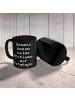 Mr. & Mrs. Panda Tasse mit Motiv Spruch Beamter ohne Probleme mi... in Schwarz