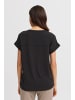 Fransa Kurzarm-Bluse FRLIV Loose fit in Black