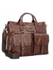 The Bridge Gulliver Aktentasche Leder 40 cm Laptopfach in marrone tb rut.sc.opaco