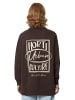 Marc O'Polo DENIM Sweatshirt oversize in dark chocolate