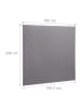 relaxdays Duschrollo in Grau - (B)160 x (H)240 cm