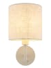 Globo lighting Wandleuchte "DELEON" in beige