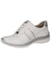 Caprice Sneaker in WHITE/SILVER