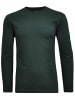Ragman Langarm-T-Shirt in grün