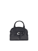 COCCINELLE Schwarz Kalb Leder Bos Taurus Handtasche