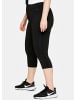 sheego Sporthose in schwarz