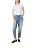 s.Oliver Mom Jeans Vintage Collection in light stone
