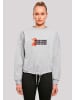 F4NT4STIC Oversize Sweatshirt Geishora Oversize Japan Streetstyle in grau meliert