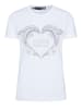 Love Moschino Top für Damen in weiß