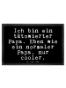 Mr. & Mrs. Panda Schmutzmatte Ich bin ein tätowierter... mit Spruch in Schwarz