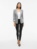 Vila Blazer in Light Grey Melange