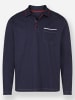 WITT WEIDEN Langarm-Poloshirt in marine