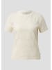 QS T-Shirt in 0200_creme
