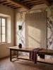KADIMA DESIGN Teppich flachgewebt Geometrisch flachgewebt pflegeleicht Wohnzimmer in Natur