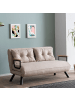CALICOSY Sofa SANDO in Ecru - (W) 133  x (H) 41  x (L) 50  cm