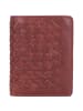 mano Don Luca Kreditkartenetui Leder 8 cm cognac