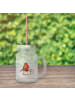 Mr. & Mrs. Panda Einmachglas Rotkehlchen Schlitten ohne Spruch in Transparent